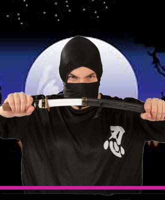 Disfraces de ninjas para toda la familia